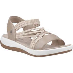 Hush Puppies - Susanna - Leren Sandalen - Taupe