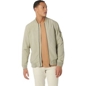 No Excess - Jacket Short Fit Bomber - Stone - Zomerjas