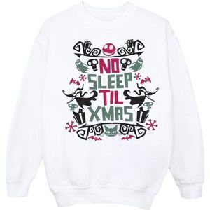 Li-cense Disney heren the nightmare before christmas no sleep til xmas sweatshirt