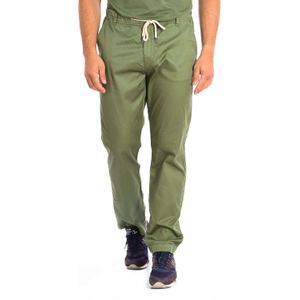 La Martina - TMT007-TW307 - Lange Broek - Olijfgroen - Rechte Snit