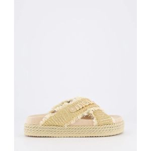 Mou Dames criss-cross rope sandal