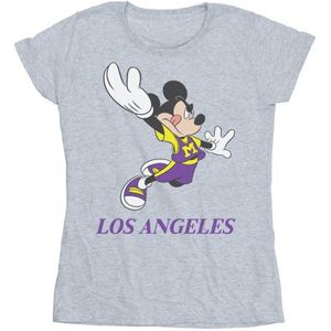 Li-cense Disney dames mickey mouse los angeles katoenen t-shirt