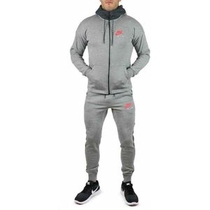 Nike - Air - Trainingspak - Grijs - Fleece - Volledige Set