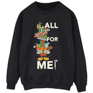 Li-cense Disney dames mickey mouse presents all for me sweatshirt