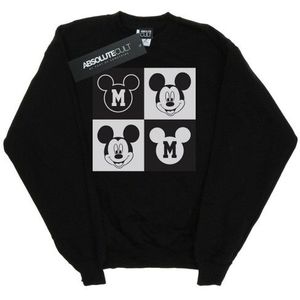 Li-cense Disney dames mickey mouse smiling squares sweatshirt