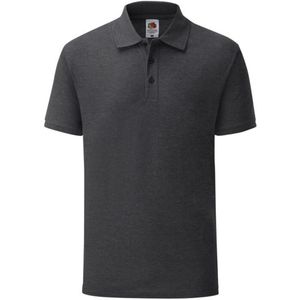 Fruit of the Loom - Heren Getailleerd Polo Shirt - Korte Mouwen