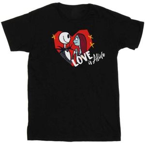 Li-cense Disney dames the nightmare before christmas love is alive katoenen vriendje t-shirt