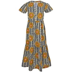 Regatta - Orla Kiely - Midi-jurk - Gedessineerd - Korte Mouwen