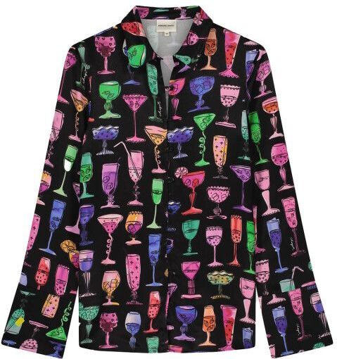 Fabienne Chapot - CLTBLS28 KAIA - Blouse - Zwart - Lange Mouw