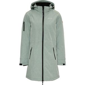 Nordberg - GITTE - Lange Winterjas - Mintgroen