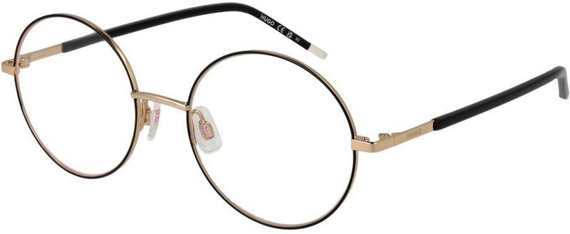 Hugo - Roestvrijstalen Brillenmontuur - Zwart - Dames