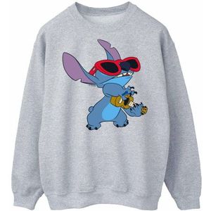 Li-cense Disney dames lilo en stitch gitaar sweatshirt