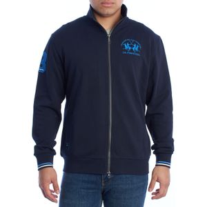 Martina - Sweater - Zwart - Katoen - Volledige Rits