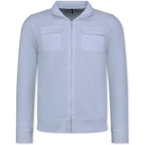 Baker's - 579 - Vest - Wit - Zonder Capuchon