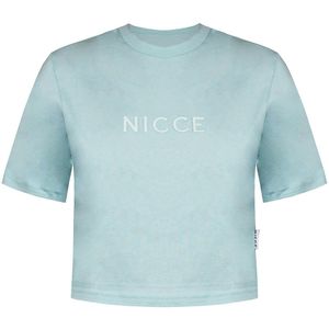 Niccee - Aqua Blue - Cropped T-shirt