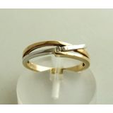 Christian Bicolor gouden ring met diamant