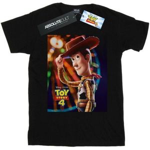 Li-cense Disney dames toy story 4 woody poster katoenen vriendje t-shirt