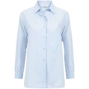 Knit-ted - Blouse lange mouw 252P150 Lies - Donker Blauw