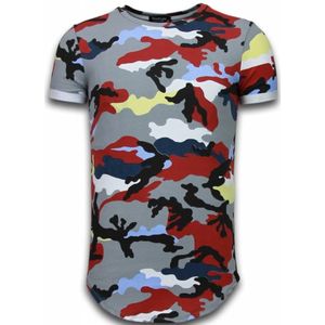 Tony Backer Known camouflage t-shirt long fit