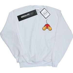 Li-cense Disney dames mickey mouse rugzijde borstprint sweatshirt