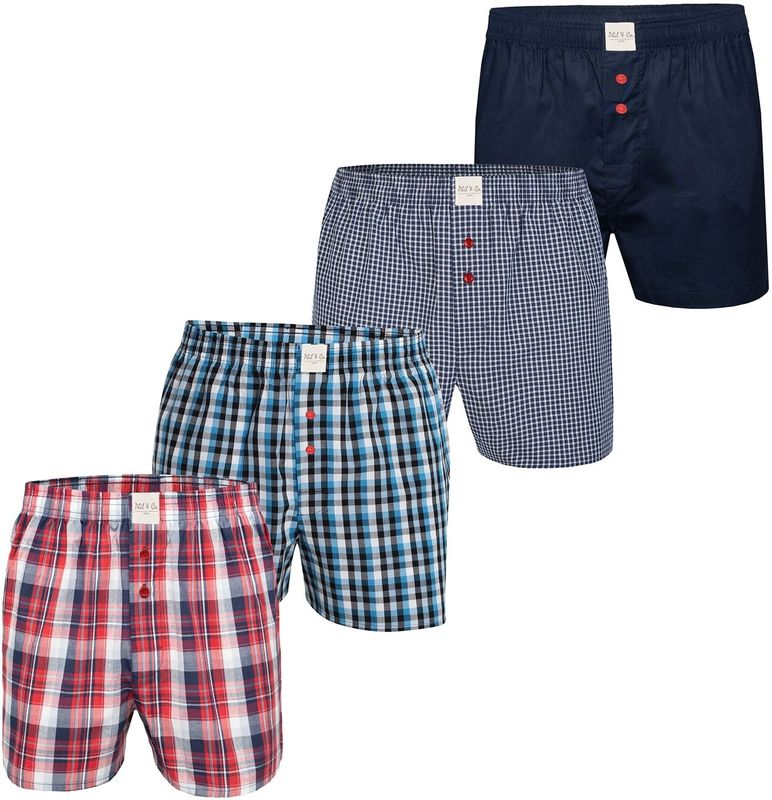 Boxershorts - Core - 4-Pack - Katoen - Comfortabel en Ademend