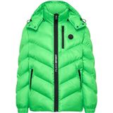 Plein Sport - Nylon Puffer Jacket Tiger - Gewatteerd Jack - Groen