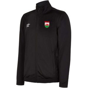 Umbro - Wales Tricot - Track Jacket - Zwart