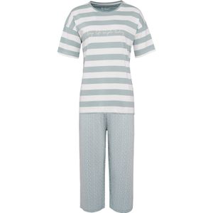 By Louise Dames capri korte pyjama set mint