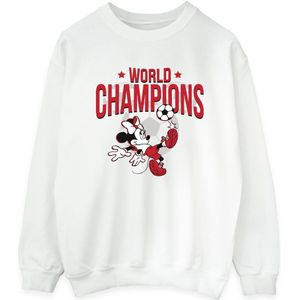 Li-cense Disney dames minnie mouse wereldkampioen sweatshirt