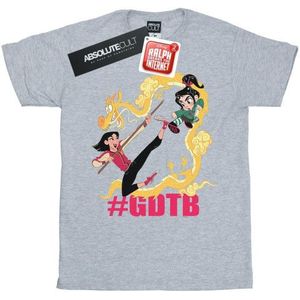 Li-cense Disney heren wreck it ralph mulan en vanellope t-shirt