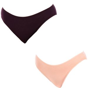 Pack-2 Slip Body Mouv lage taille D05DW vrouw