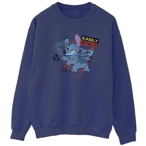 Li-cense Disney dames lilo and stitch gemakkelijk afgeleid sweatshirt