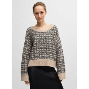 BOSS - Fernade - Damestrui - Beige - Jacquard