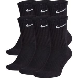 Nike Uniseks adult everyday gewatteerde sokken (set van 6)