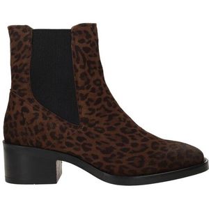 PiediNudi - Zofia 03.06 - Enkellaars - Leopardo - Suede Leer