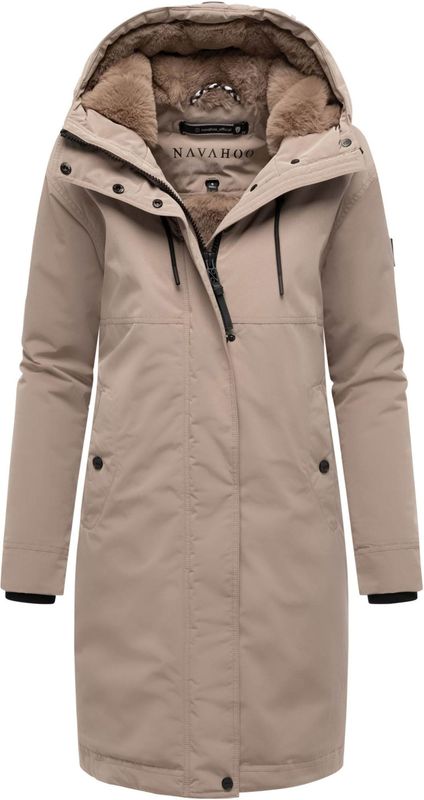 NAVAHOO - Hageltanz 14 - Wintermantel - Zwart