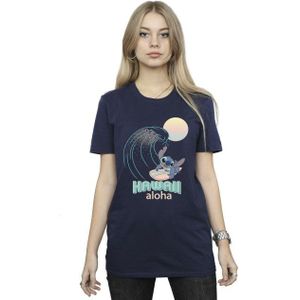 Li-cense Disney dames lilo and stitch hawaii katoenen vriendje t-shirt