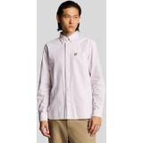 Lyle & Scott - Gestreepte Oxford Overhemd - Roze