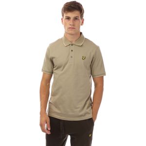 Lyle And Scott - Tonal Tipped - Poloshirt - Beige