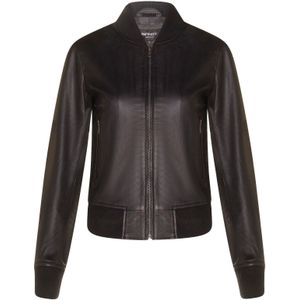 Dames - MA-1 - Leren Bomberjack - Newcastle