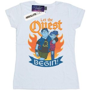 Li-cense Disney dames onward let the quest begin katoenen t-shirt