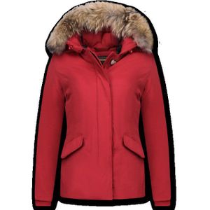 Matogla - Bontjas - Kort - Dames - Met Grote Bontkraag - Winter