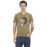 V-hals Skalle Graphic T-shirt
