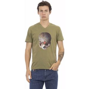 V-hals Skalle Graphic T-shirt