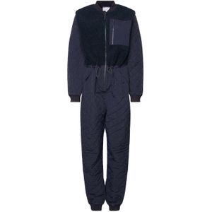 Ana Quilt Jumpsuit in Marineblauw