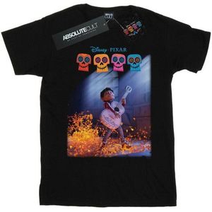 Li-cense Disney dames coco miguel gitaarspelend katoenen vriendje t-shirt