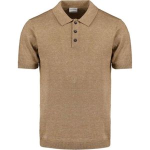 No Excess Pullover short sleeve polo melange