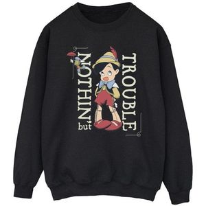Li-cense Disney heren pinokkio niets dan problemen sweatshirt