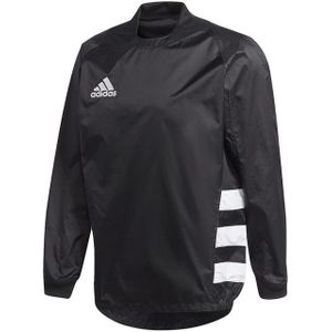 Adidas - Heren Wind Rugby Track Top - Nylon - Met Contraststreep - Lange Mouwen