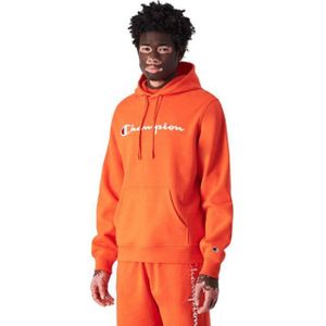 Champion - Script Logo Hoodie - Kleur - Materiaal
